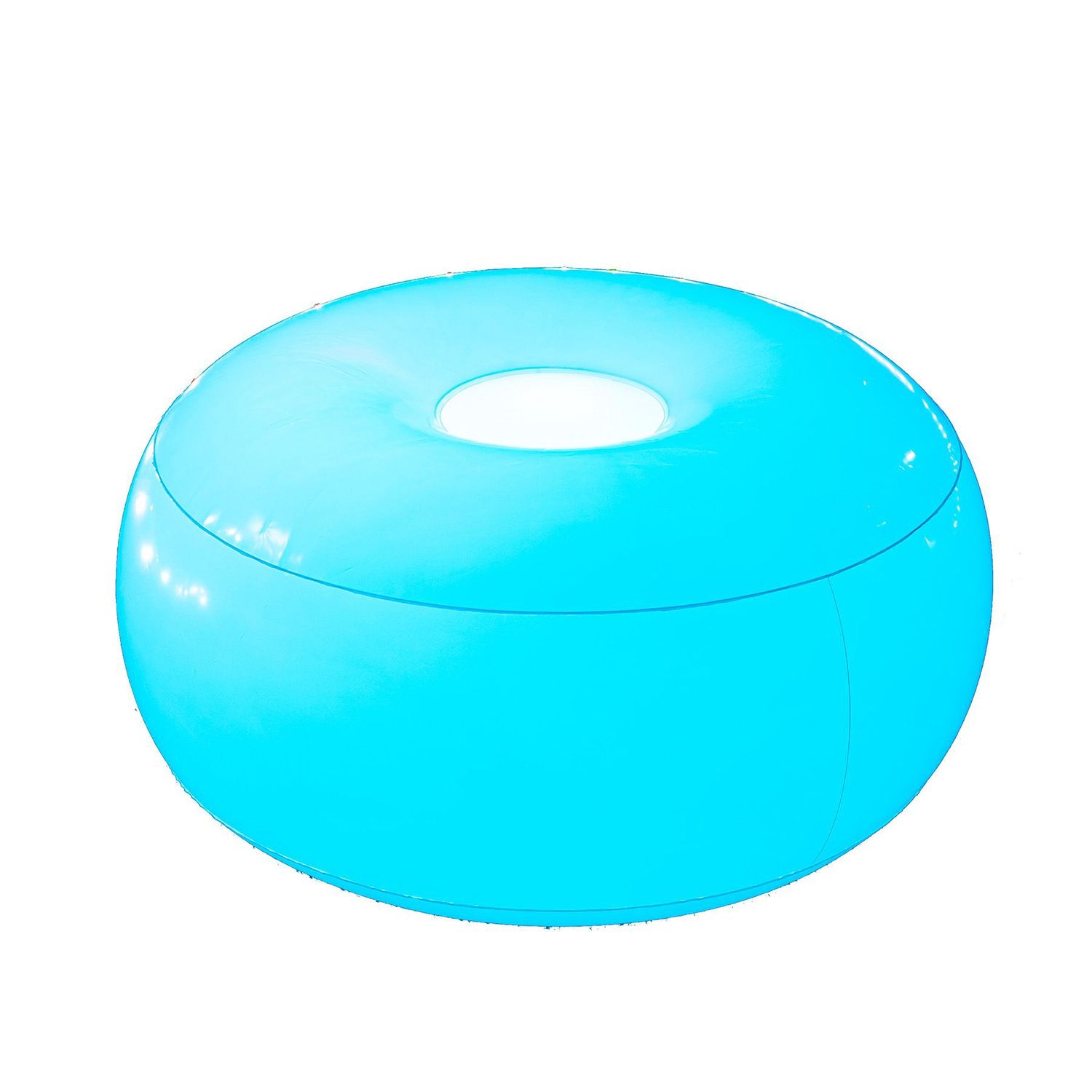 Illuminated LED Ottoman