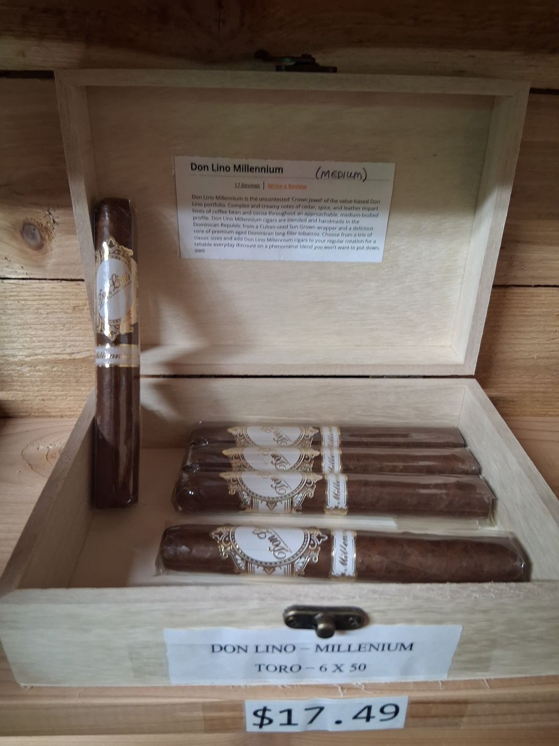 Don Lino Millennium 7x50 Churchill