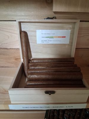 Toro Gordo Pig-tail - Habano - 6.5x56