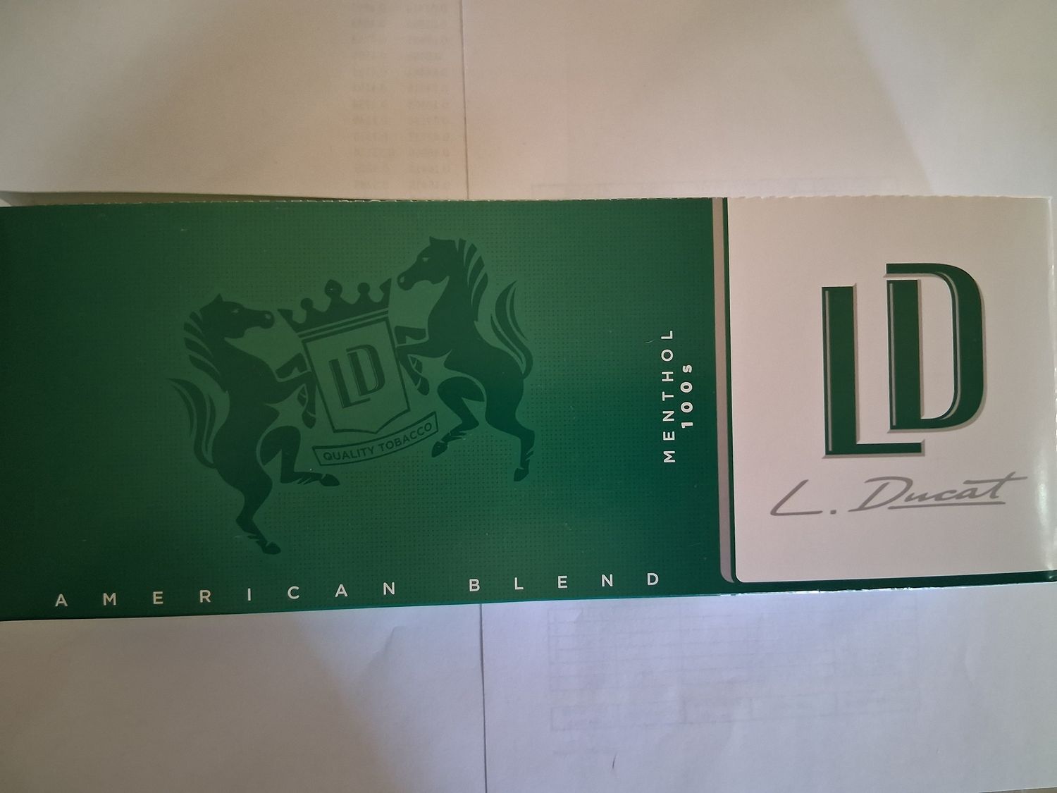 LD Dark Green Menthol 100