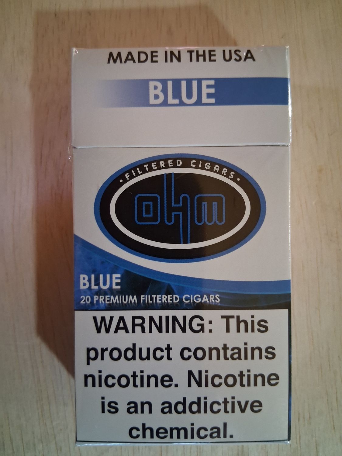 OHM Blue Cigarillos