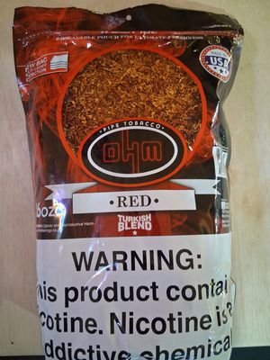 OHM Pipe Tobacco - Turkish Red 16oz
