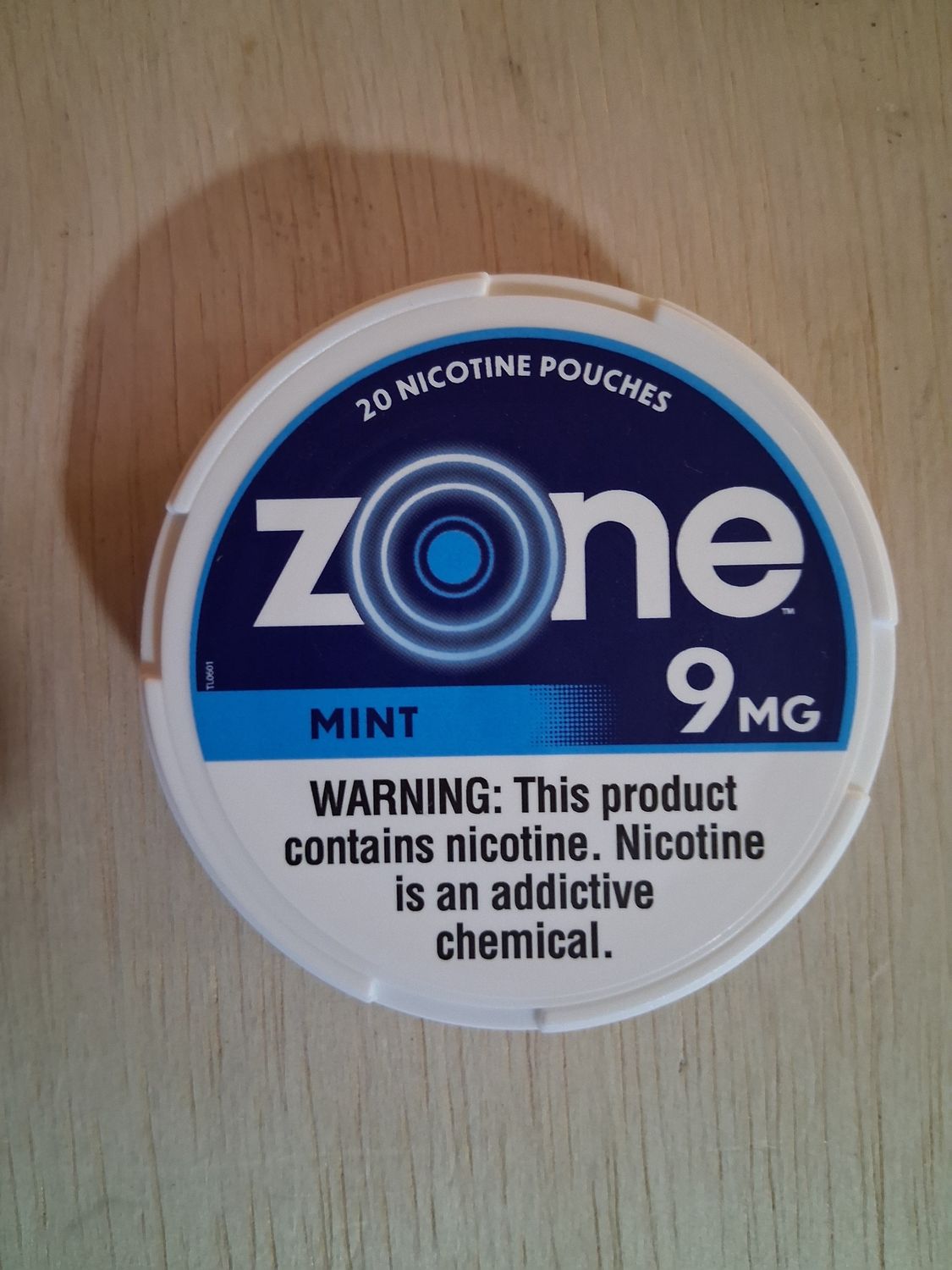 Zone Mint Nicotine Pouches 9mg
