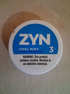 Zyn Cool Mint Nicotine Pouches 3mg