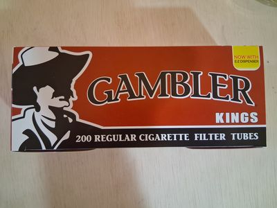 Gambler Kings Reg Tubes 200 count