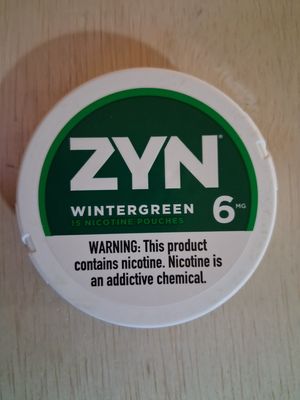 Zyn Wintergreen Nicotine Pouches 6mg