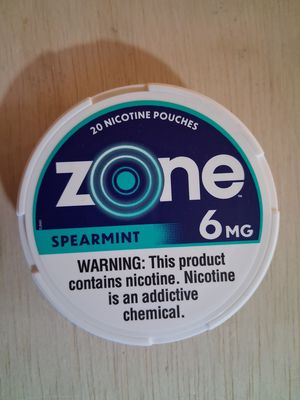 Zone Spearmint Nicotine Pouches 6mg