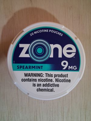 Zone Spearmint Nicotine Pouches 9mg