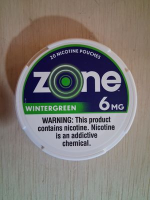 Zone Wintergreen Nicotine Pouches 6mg