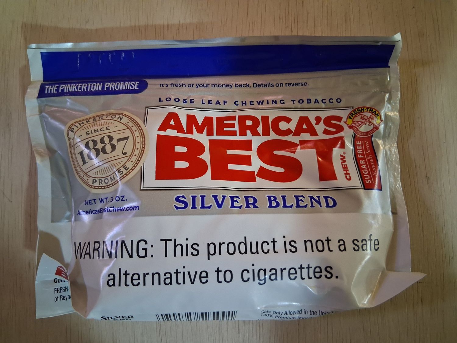 America's Best Silver Blend Pouch