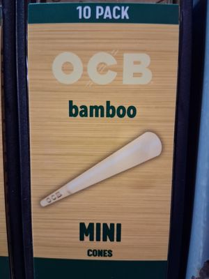 OCB Organic Hemp Cones - Mini - 10pk