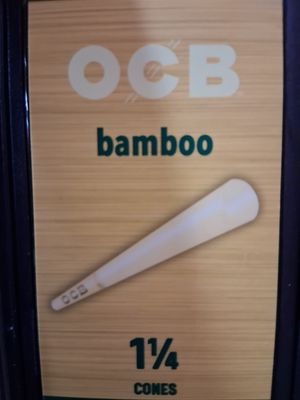 OCB Cones - Bamboo - 1 1/4 - 6pk