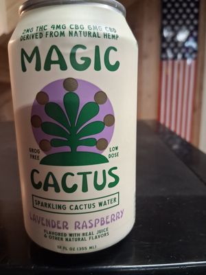 Magic Cactus CBD Hemp Drink-Lavender Raspberry