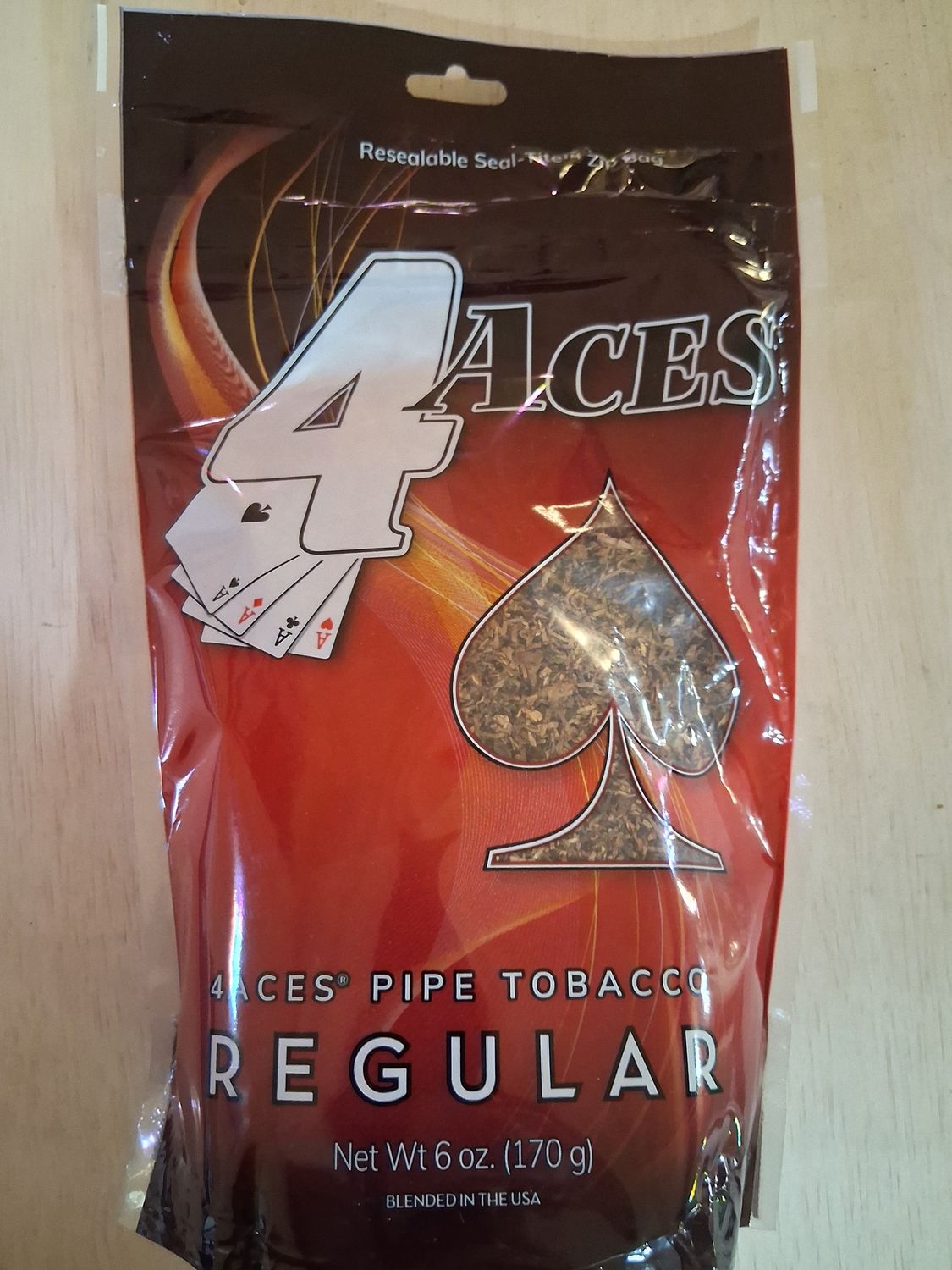 4 Aces Rolling Tobacco (Reg) - 6oz.
