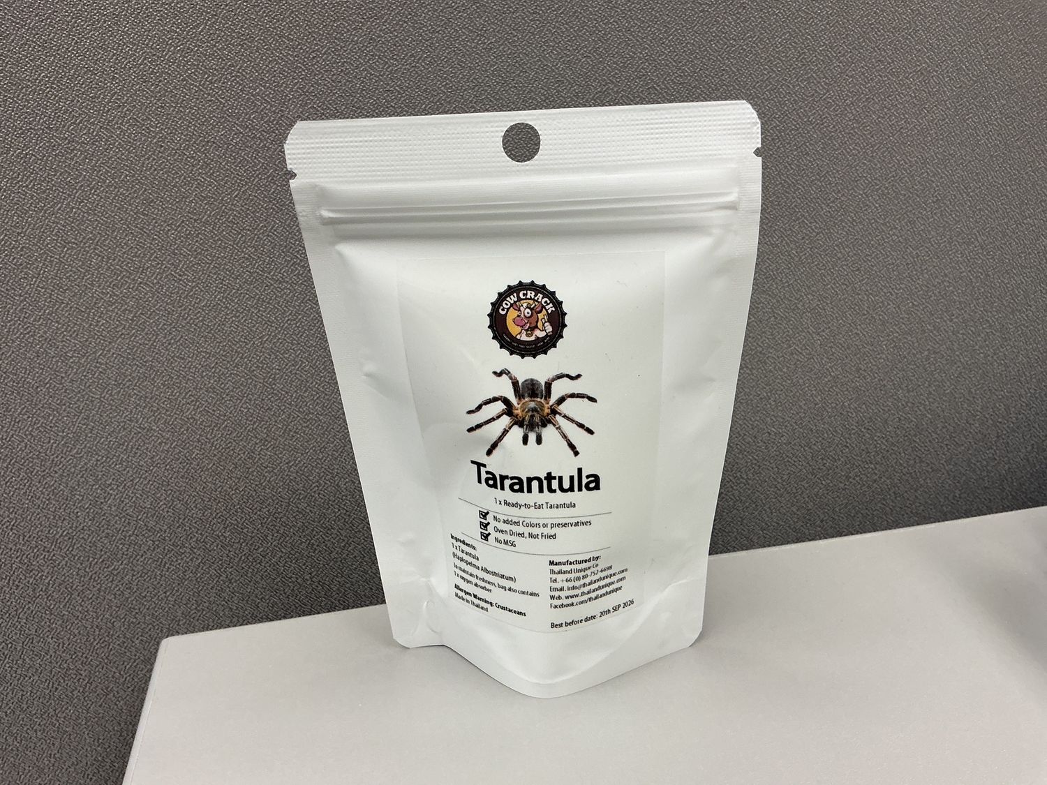 Oven Dried Tarantula