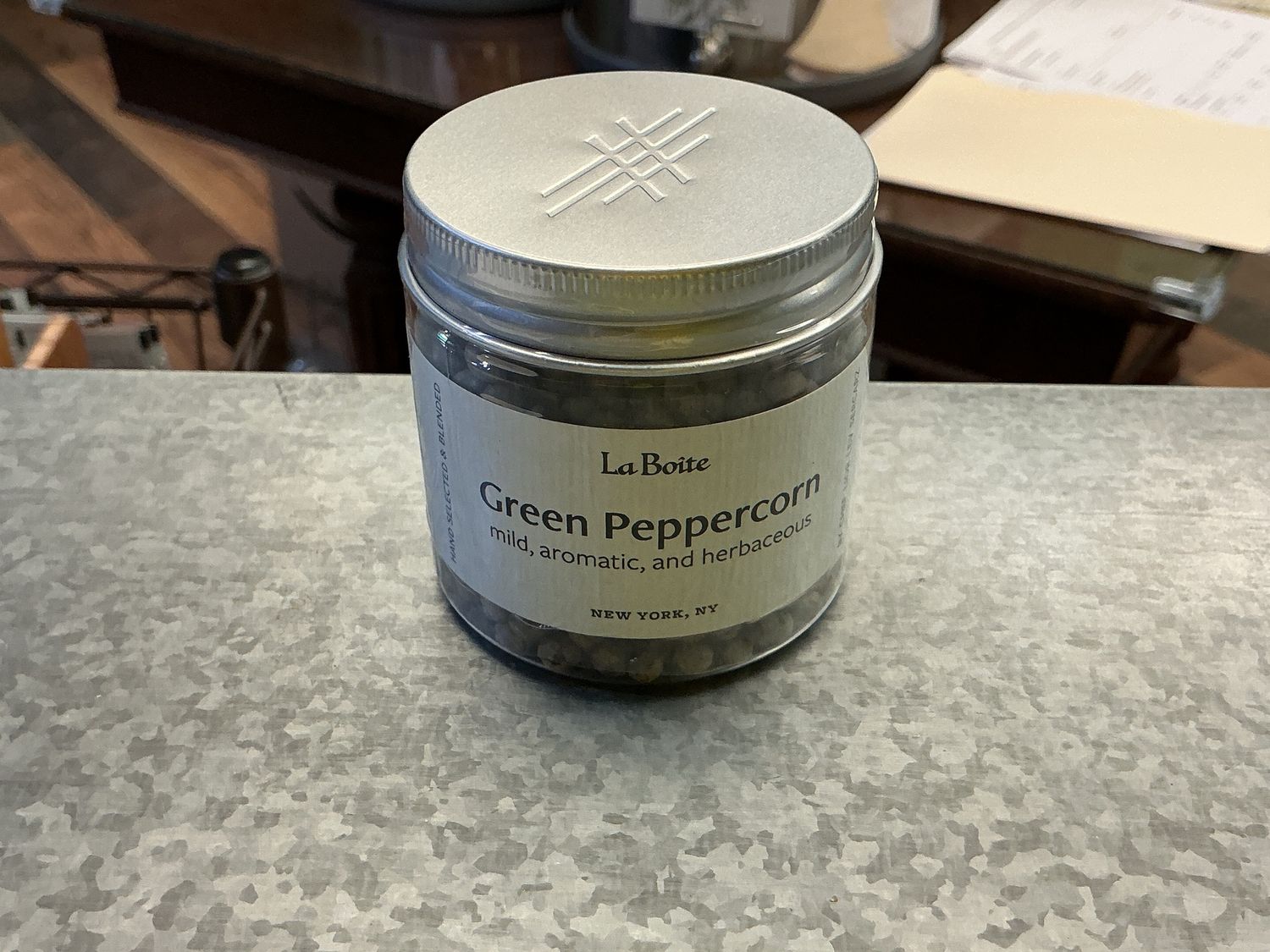 Green peppercorns