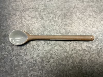 Clay spoon