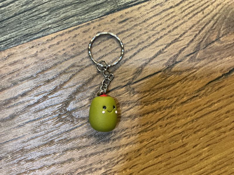 Cute olive keychains