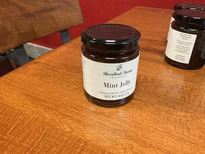 Rosebud mint jelly