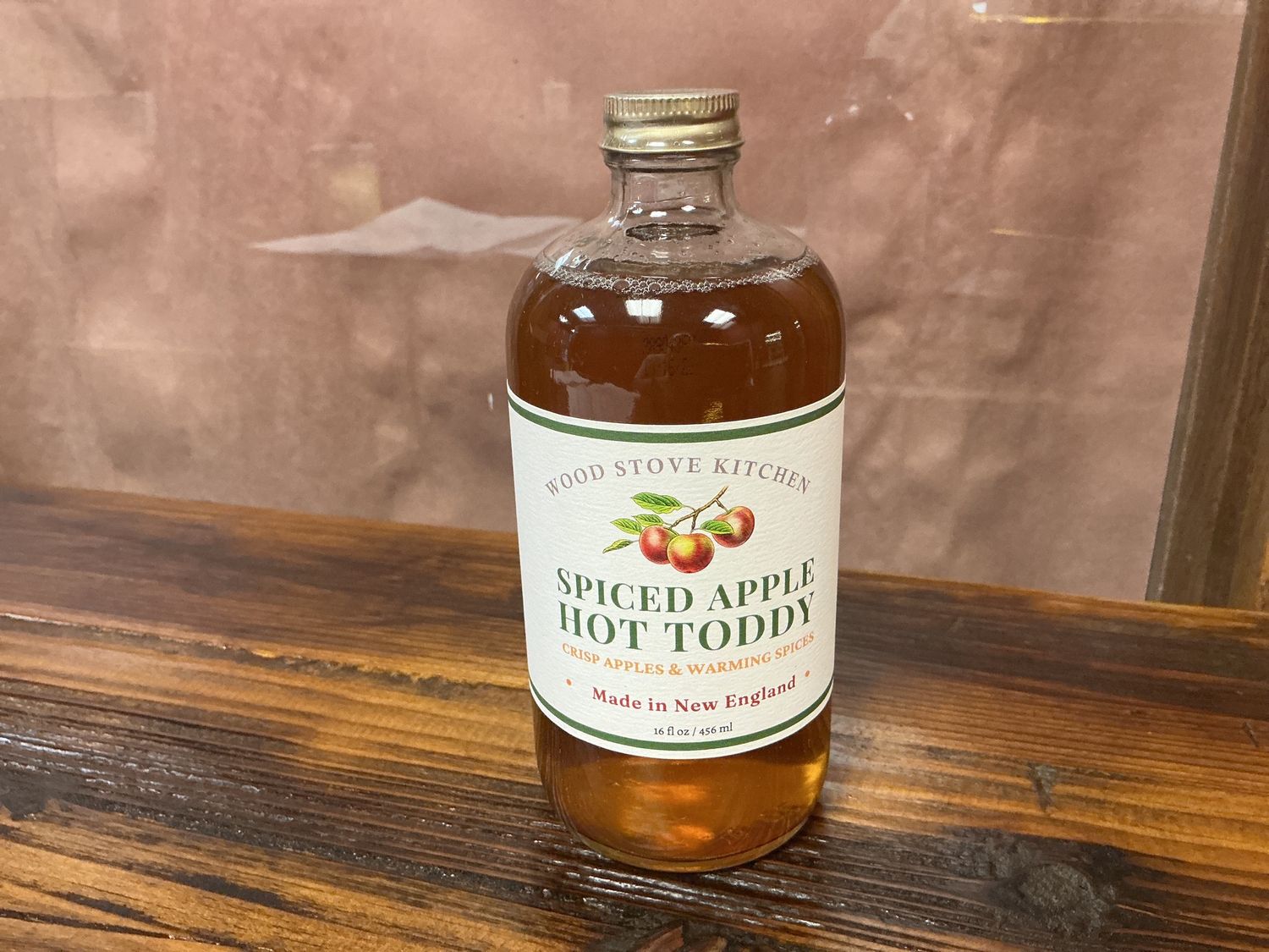 Spiced apple hot toddy