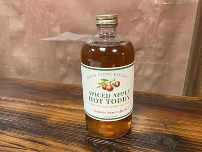 Spiced apple hot toddy