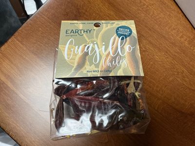 Dried Guajillo chile