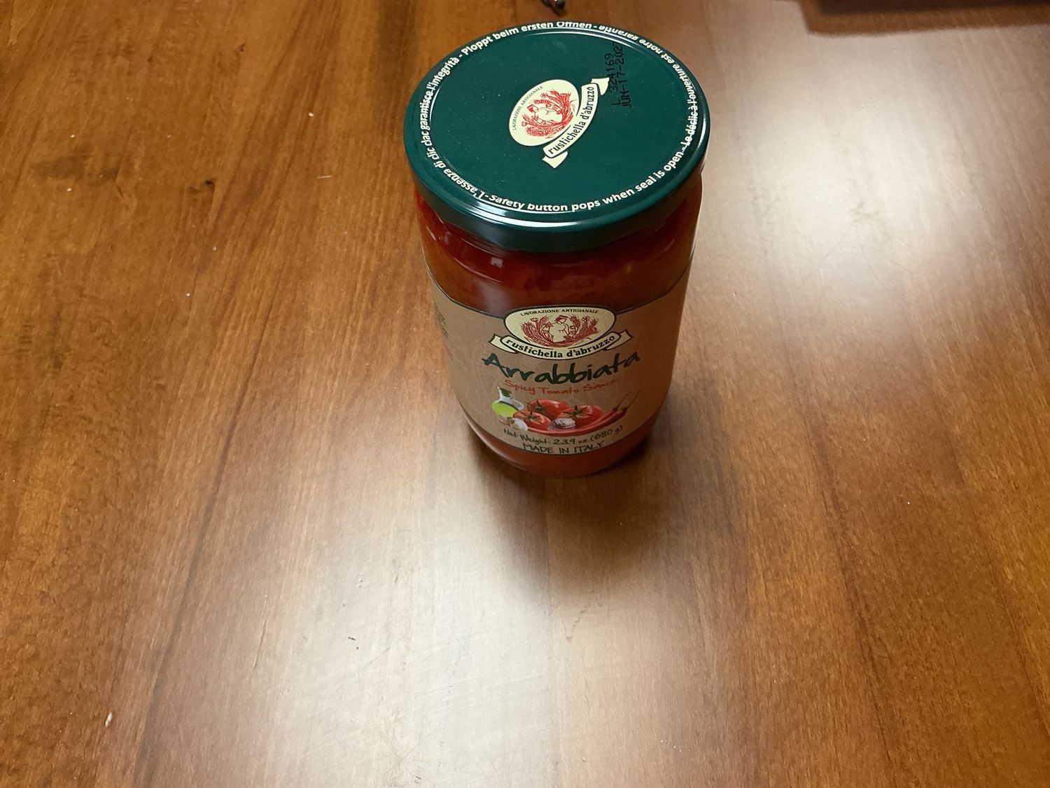 Arrabbiata Spicy Tomato Sauce