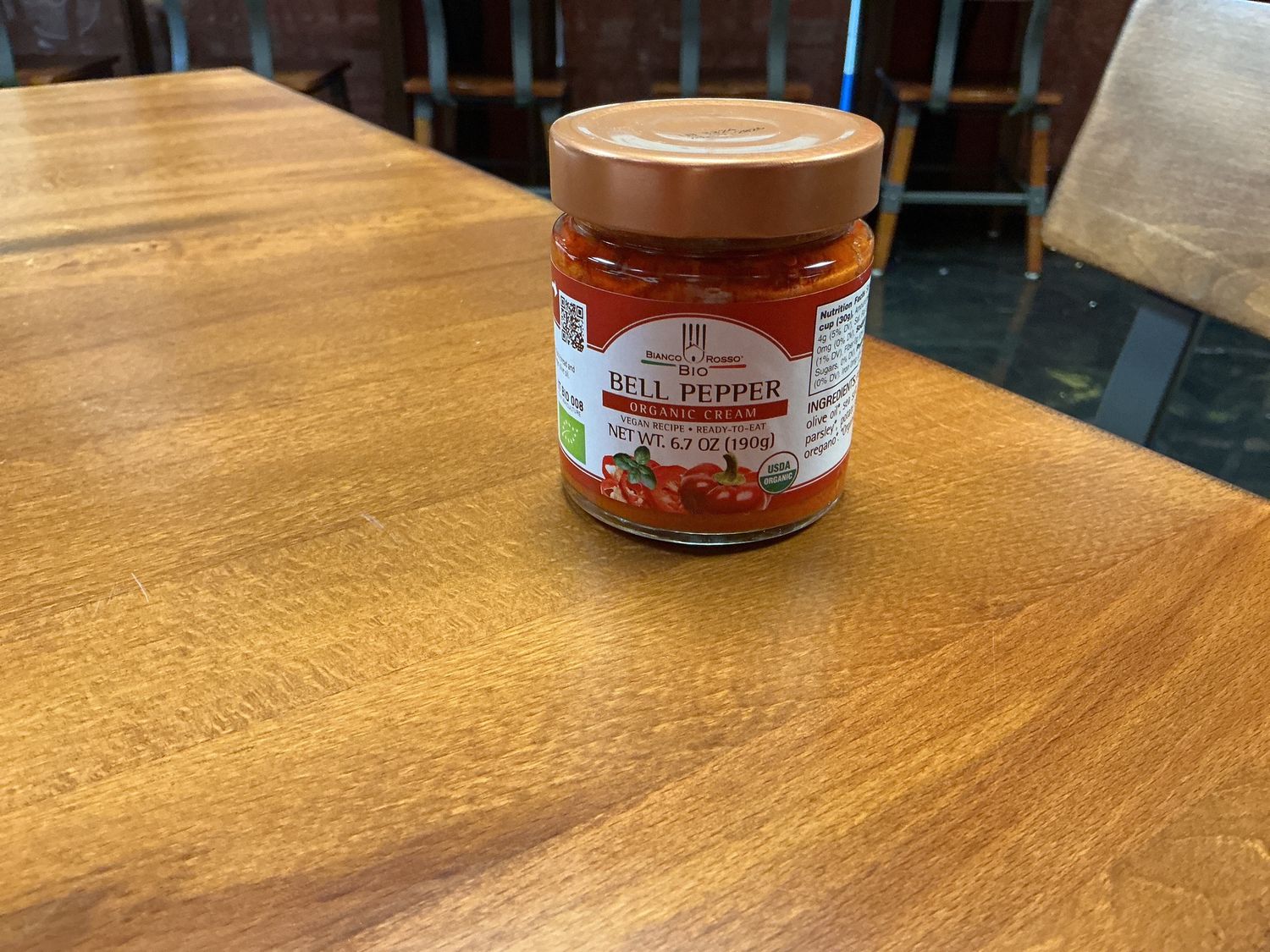 Bell Pepper organic cream