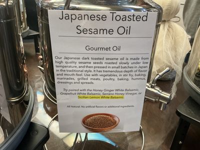 Japanese Toasted Sesame Oil