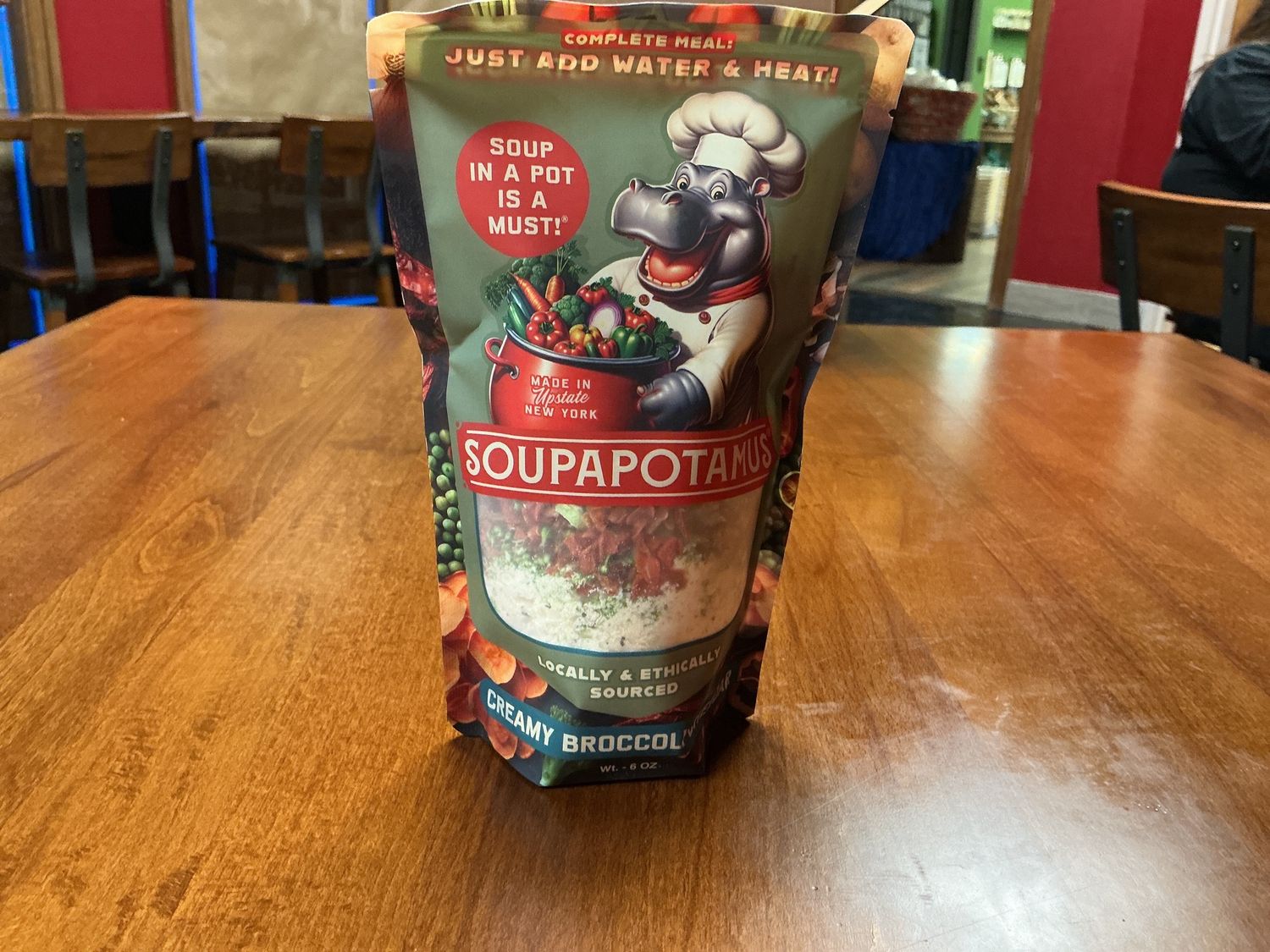 Powdered soup, Flavor: Creamy Broccoli Cheddar