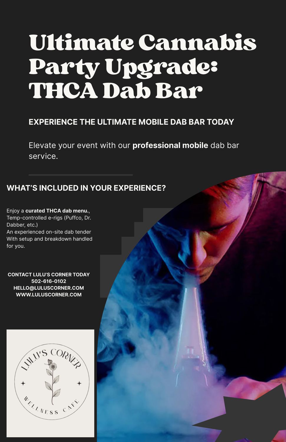 Cannabis Mobile Dab THCA Bar