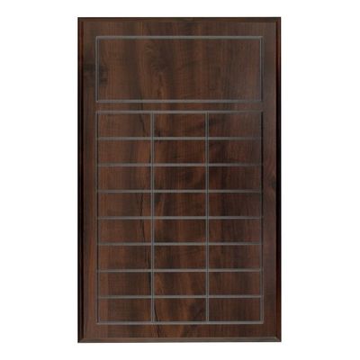 Perpetual Plaque, 24 Plate, Cracked Cherry