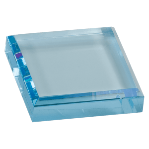 Blue Acrylic Paperweight