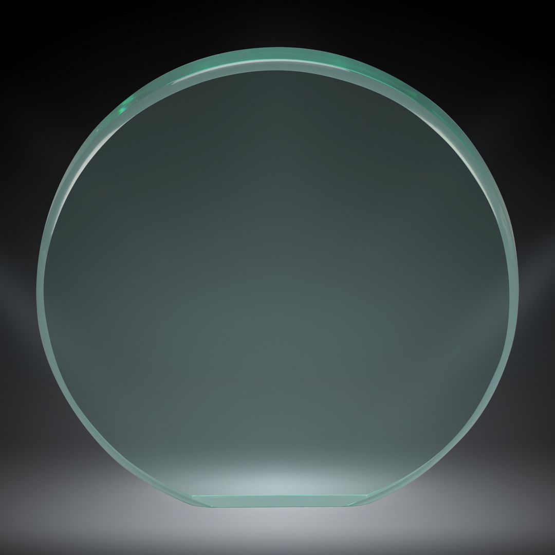 Circle Acrylic, Jade