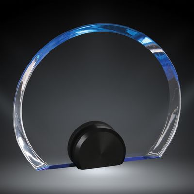 Halo Circle Acrylic, Blue