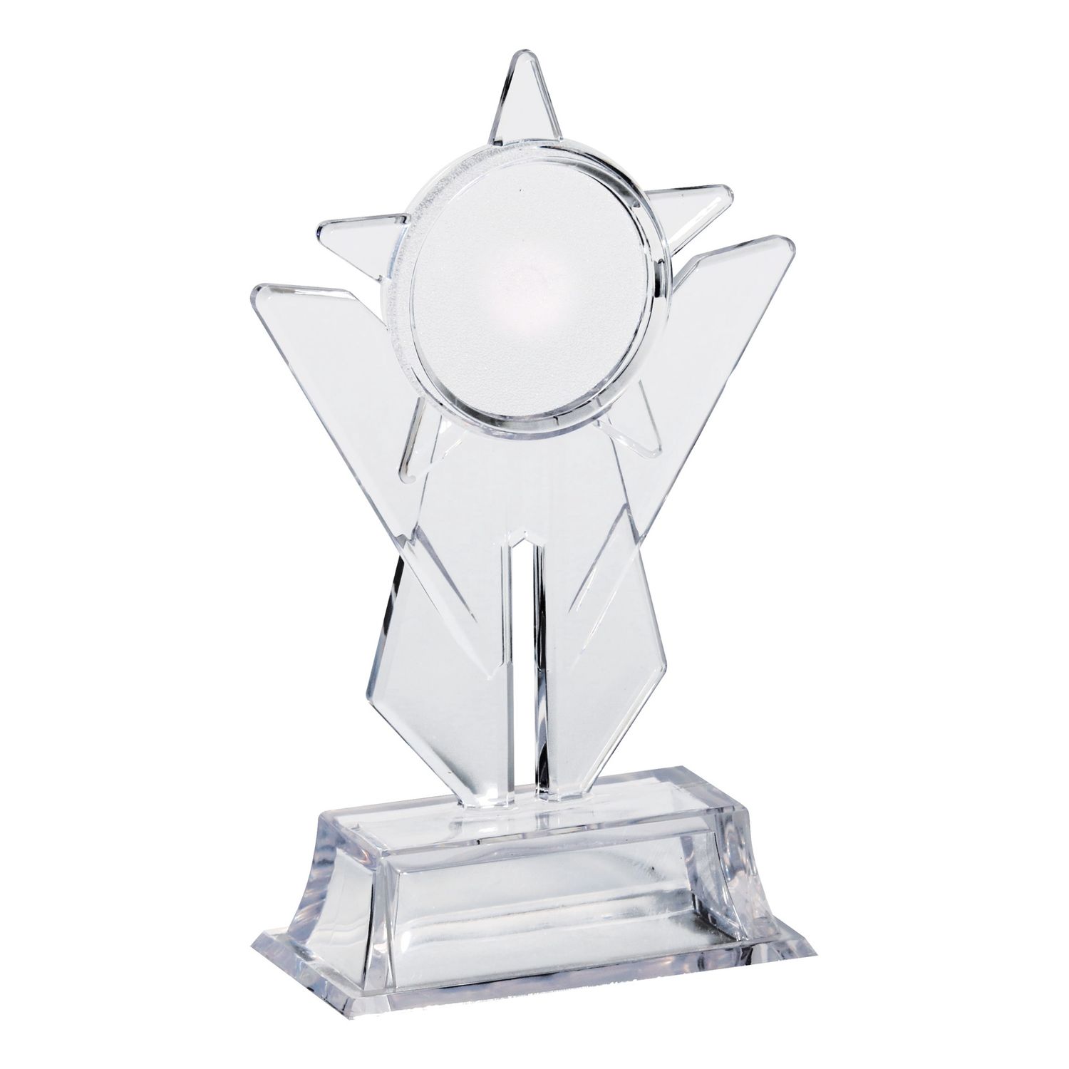 Krystal Sail 2" Holder, Clear