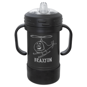 Black 10 oz. Polar Camel Sippy Cup