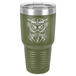 Olive Green 30 oz. Polar Camel Ringneck Tumbler with Clear Lid