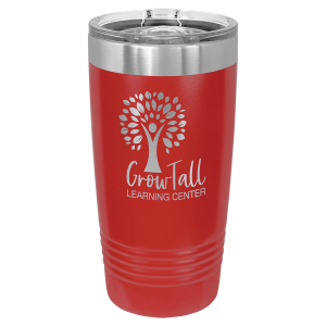 Red 20 oz. Polar Camel Ringneck Tumbler with Slider Lid