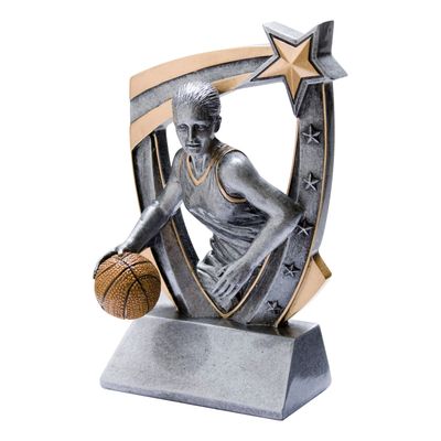 3D Star Resin, Basketball Female