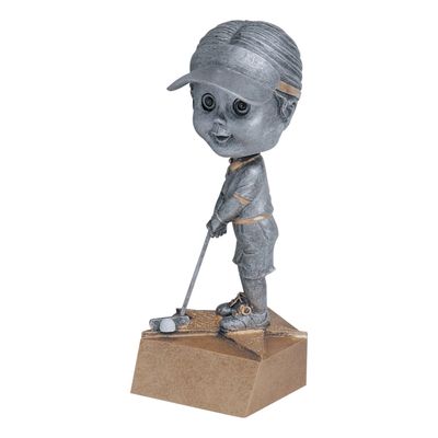 Bobblehead Resin, Golf Female