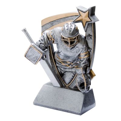 3D Star Resin, Hockey Goalie