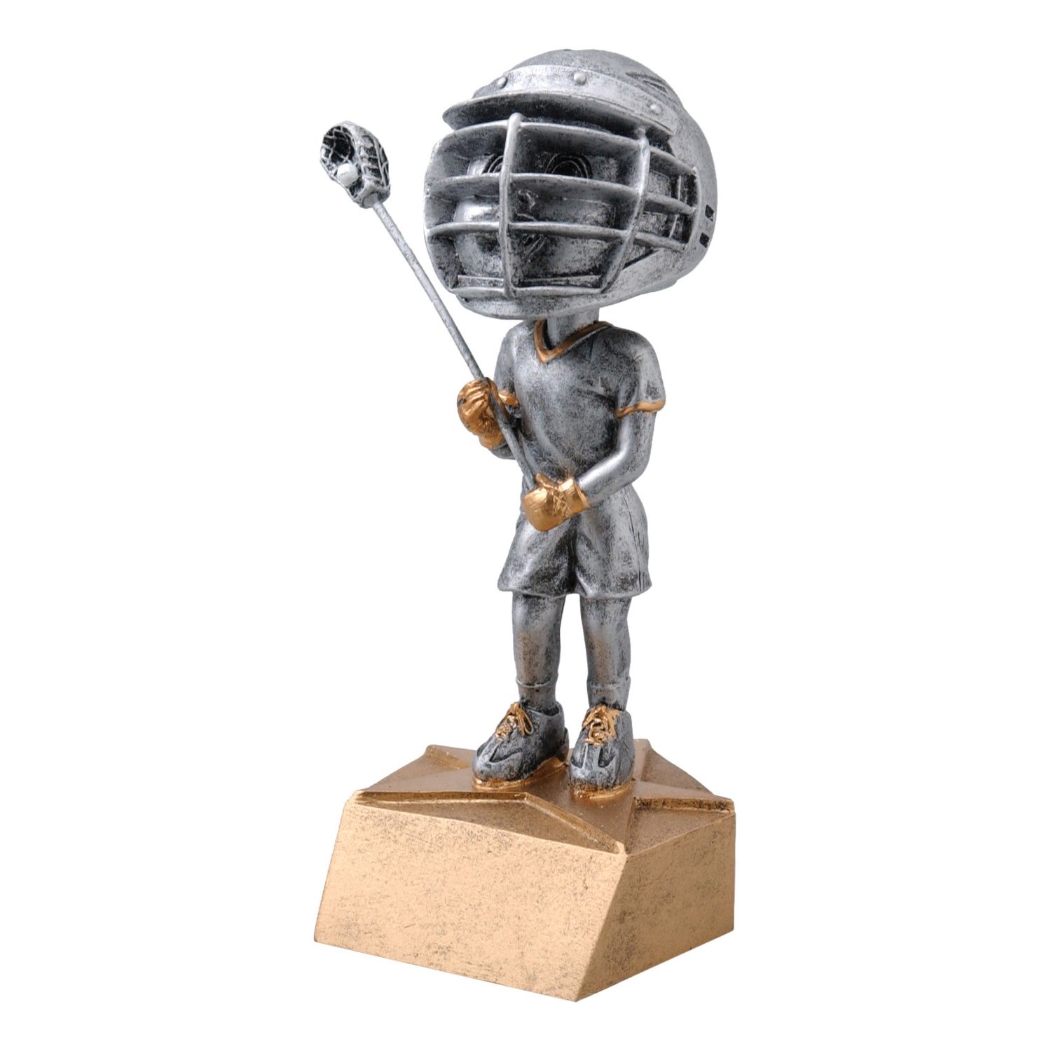 Bobblehead Resin, Lacrosse Male