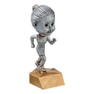 Bobblehead Resin, Track Female