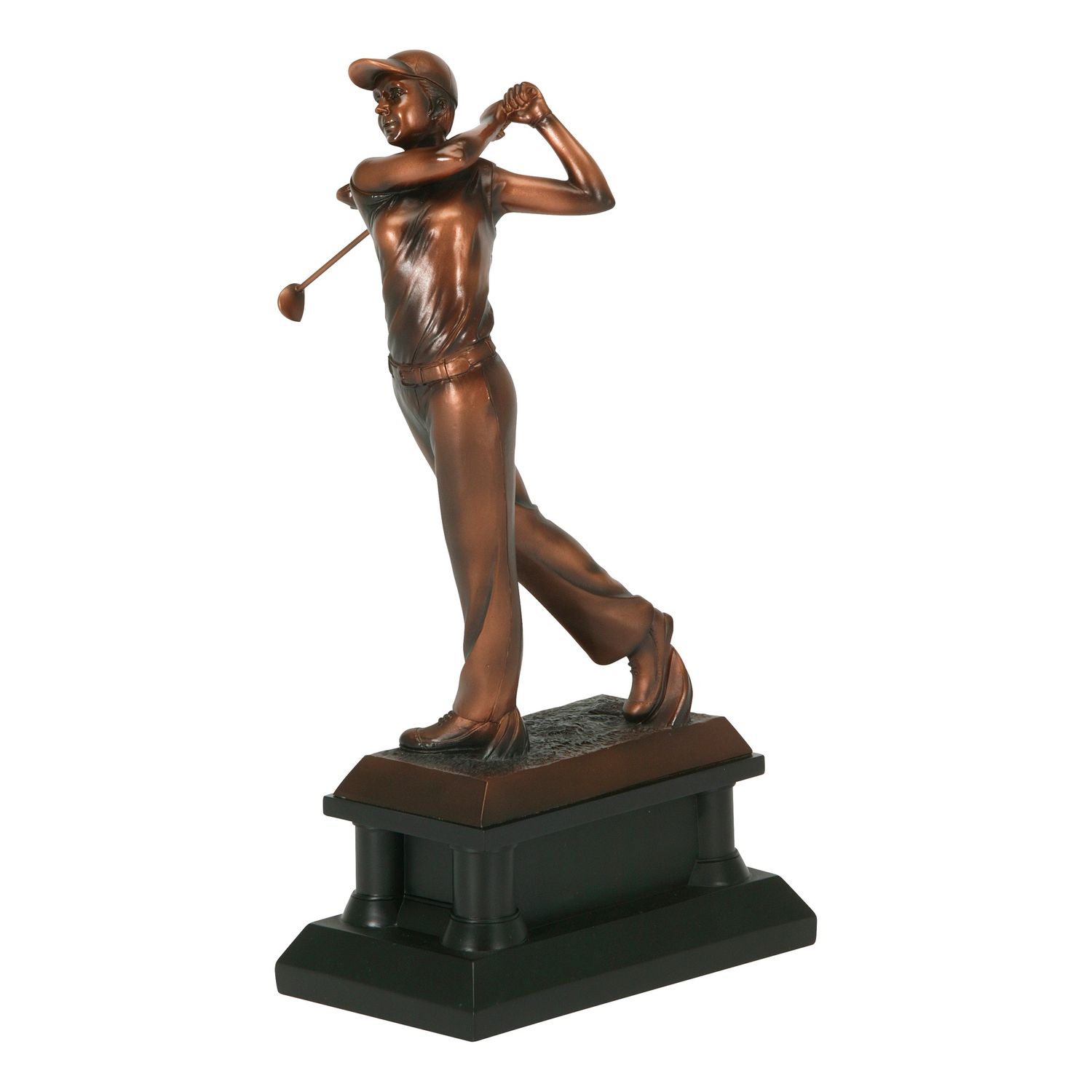 Bronze Golf Resin, Female