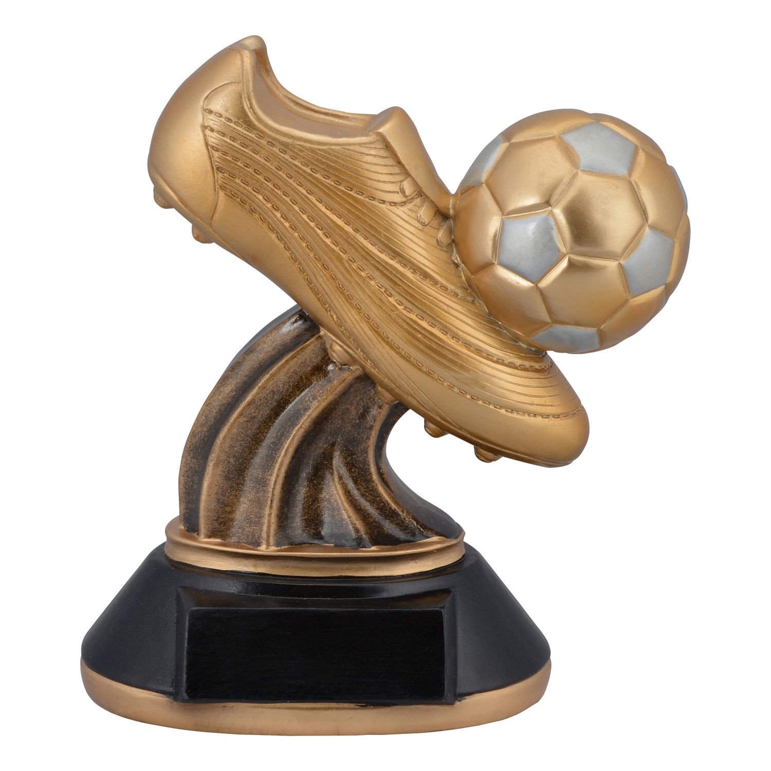 Golden Cleat Soccer Resin