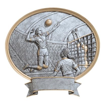 Oval Legend Resin, Volleyball Female