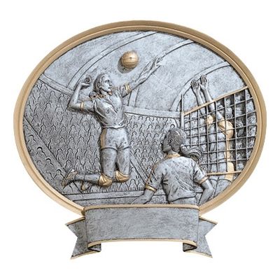 Oval Legend Resin, Volleyball Female