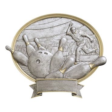 Oval Legend Resin, Bowling Male