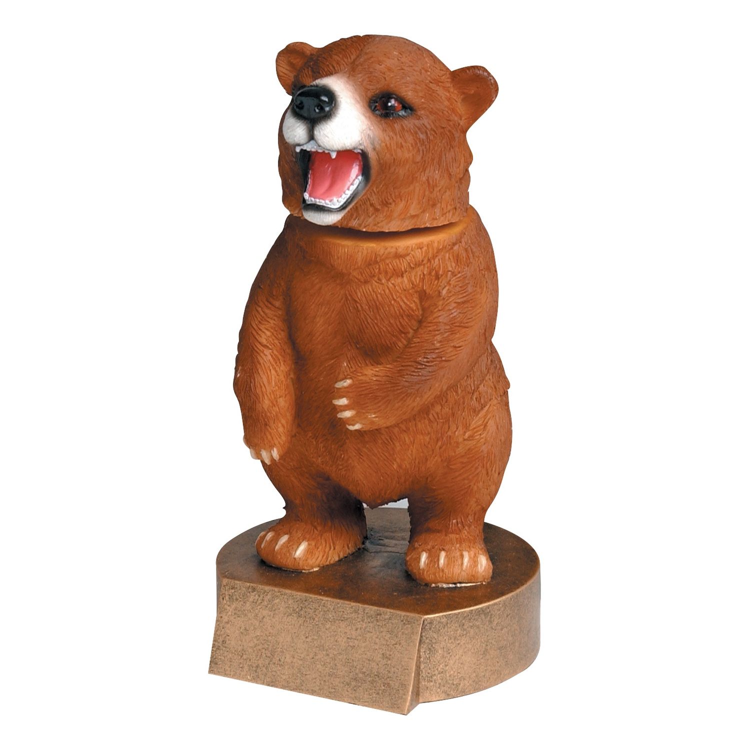 Mascot Bobblehead Resin, Bear